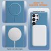 Für Samsung Galaxy S24 Ultra Hülle BINFEN COLOR BF40 Magnetische Hülle Galvanisierte PU + TPU Handy-Rückseite