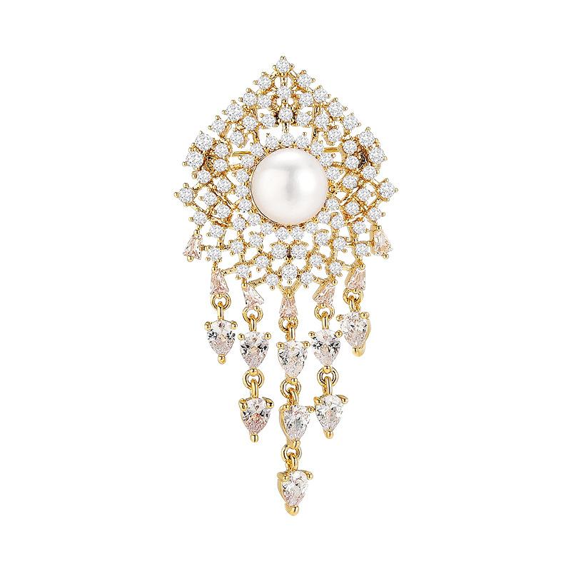 Senior-Broschen, Blumen-Blatt-Brosche, Anstecknadeln für Damen, Anzug-Anhänger, modische Broschen, Schmuck