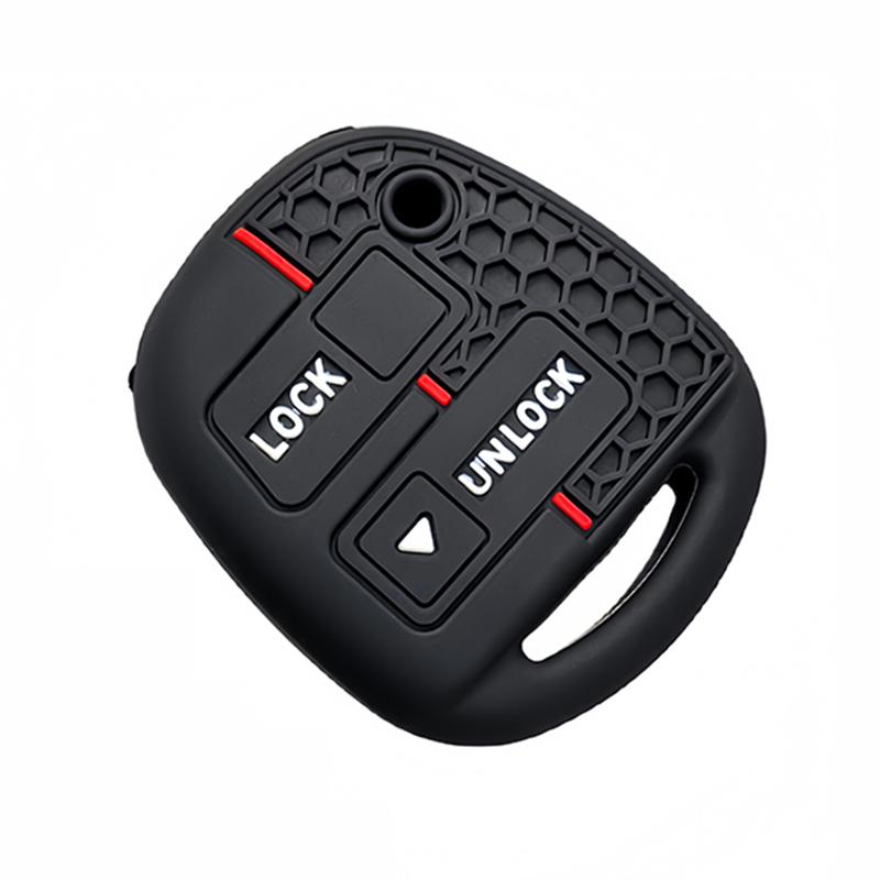 Silicone 2 3 Buttons Car Key Case Cover For Toyota Fj Cruiser Land 2008-2014 Yaris Echo For Lexus Es Gs Ls Is Rx Sc Lx Rx400H
