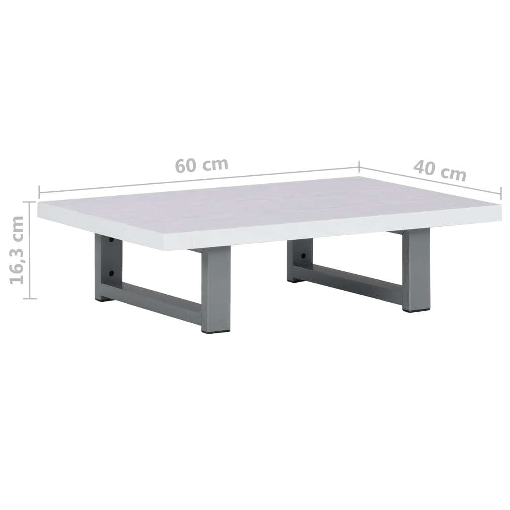 2 Piece Bathroom Furniture Set Ceramic White