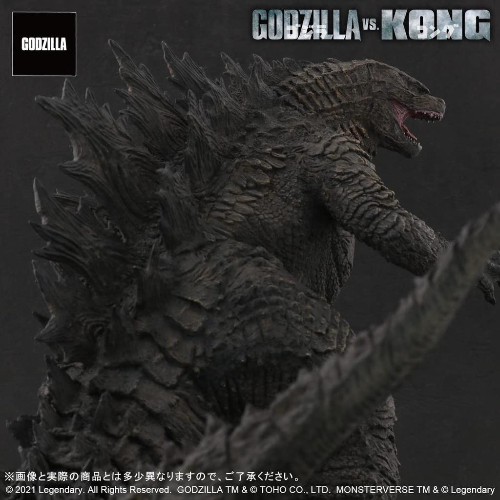GARAGE TOY Toho Daikaiju Series GODZILLA FROM GODZILLA KONG 2021 Height 260mm Total Length 390mm PVC Painted Finished Figure X-Plus VS. Approx.