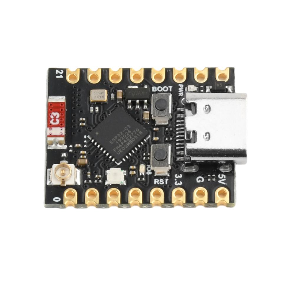ESP32-C3 Wi-Fi and Bluetooth Development Board, Development Module with External Antenna Port, Type-C Port
