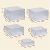 5pcs Acrylic Buffet Risers Wedding Mirror Multifunctional Parties Dessert Display Party Food Display Stand Cube Display Rack