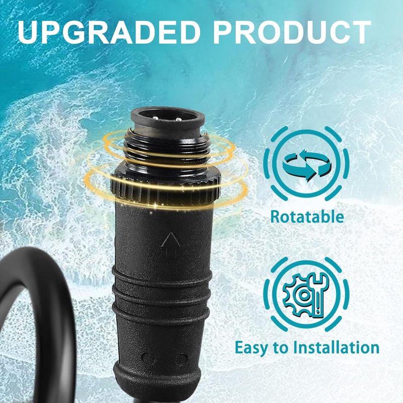 PLOSON Engine Interface Cable NMEA2000 Network Connection with T-Connector Compatible with Yamaha Outboard Engine 2006-2023