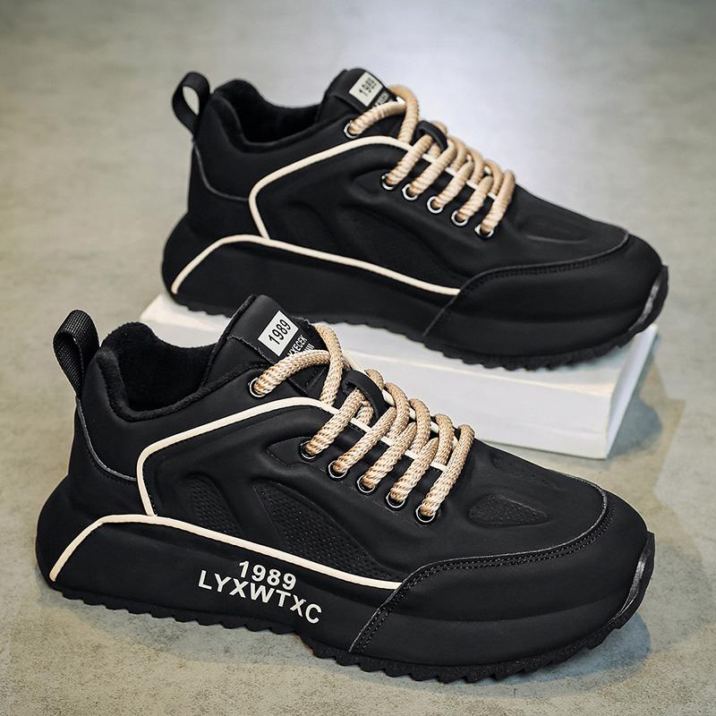 New Men's Casual Fashion Sneakers Men's Velvet Comfortable and Warm Men's Outdoor Non-slip Running Shoes Designer Shoes