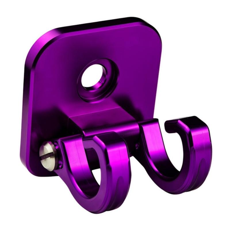 Stabiler Aluminium-Motorradhaken Einfache Montage Kein Werkzeug erforderlich Schnelle Installation Motorrad-Gepäckhaken Geeignet für Fahrrad