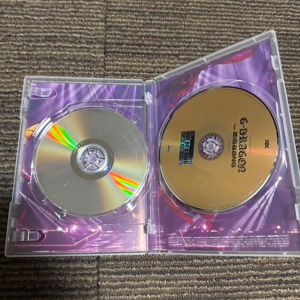 [USED] G-DRAGON Solo Live CD & DVD