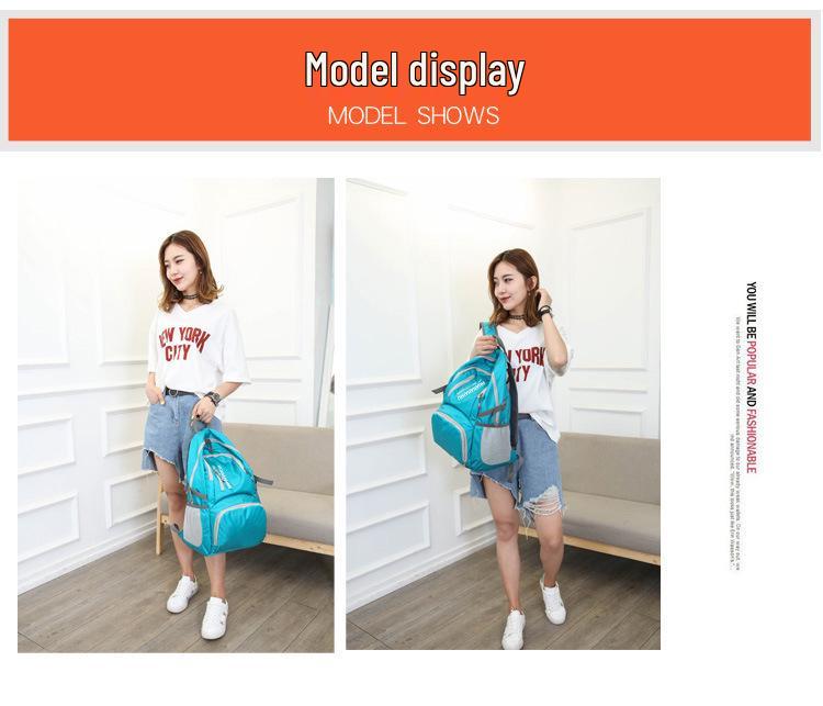 Warnerheim Waterproof Folding Backpack: Large Capacity, Lightweight, Portable Outdoor Travel Bag