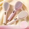 1pc Easy Press Retractable Scalp Comb Upgraded Massage Cleansing Volumizing Hair Daily Accessory
