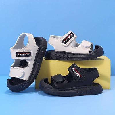 Sommer Kinder Sandalen mit geschlossenem Zehenbereich 2026: Weiche Strandpantoffeln im koreanischen Stil für Mädchen und Jungen (Alter 2-6)