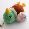 Bird Plush Keychain Fluffy Bird Doll Pendant Key Rings Bag Charm Soft