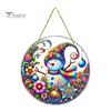 Christmas Party Hanging Supplies Tree Ornaments, Acrylic Festive Pendants with Lanyard for Seasonal Home Ornaments Holiday Decoration, Indoor