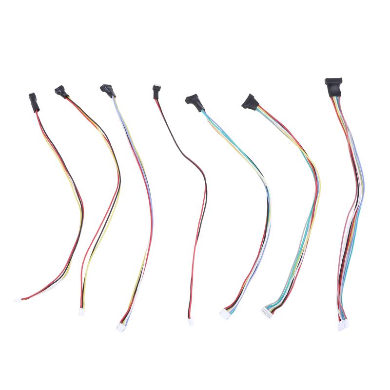 5Pcs GH1.25 Wt Latch 20cm Female Male Extension 26AWG Silicon Cable JST GHR-15V-S SSHL-002T-P0.2 Crimp 2-8P High Temp Resis Wire