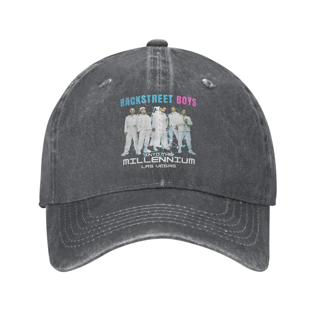 Backstreet Boys Millenniums Tour Baseball Cap for Men Women Distressed Denim Washed Snapback Hat Band Music Outdoor Gift Caps