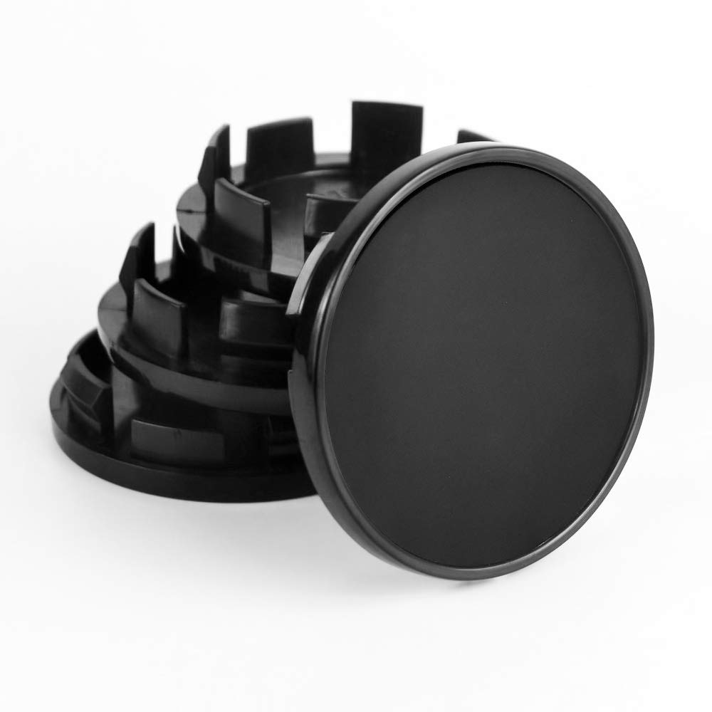 Rhinotuning Center Cap, 2.6 inches (66 mm), 2.2 inches (55 mm), Black, Simple Wheel, Center Cap