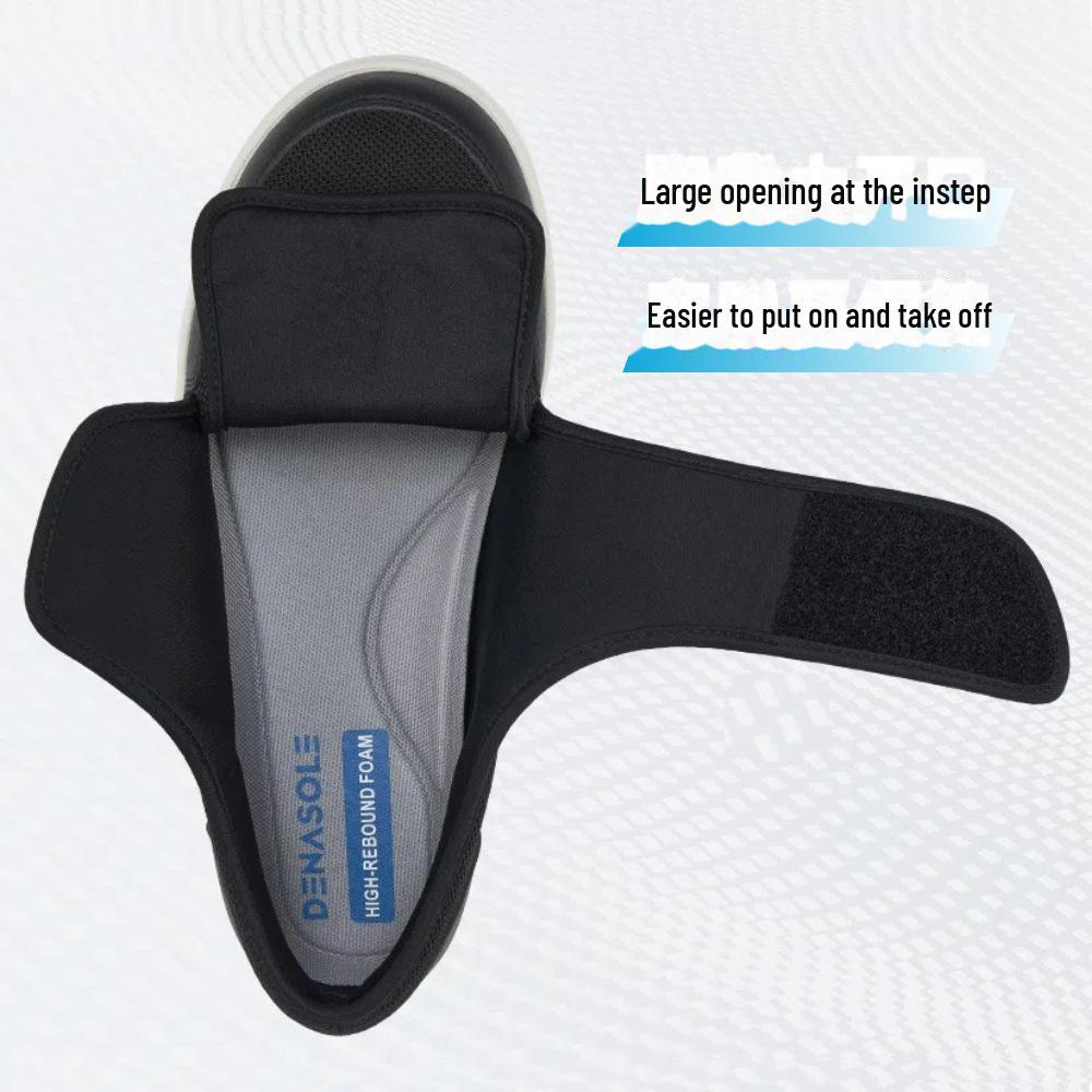 Wide Non-Slip Walking Shoes for Swollen Feet & Hallux Valgus