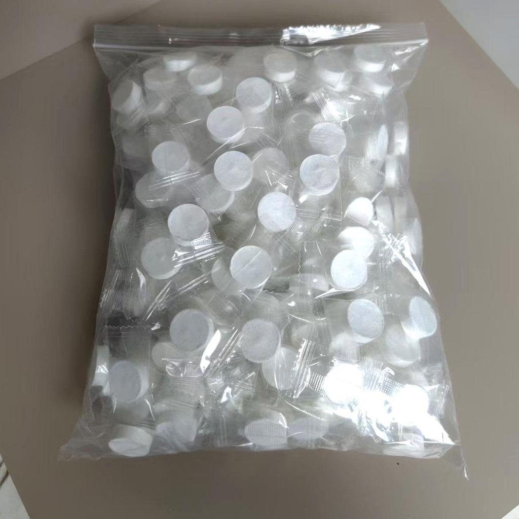 Portable Compressed Pure Cotton Face Towel - Individually Packaged for Travel