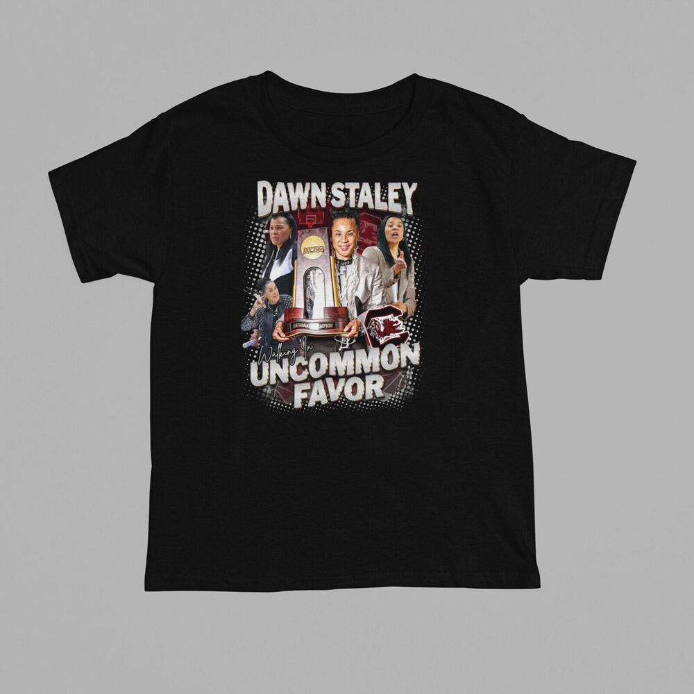 SALE Dawn Staley Uncommon Favor - South Carolina Champions - T-Shirt Unisex T-Shirt XXXXL