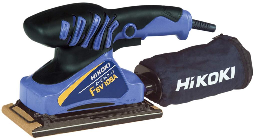 HiKOKI FSV10SA Orbital 92mm X Dust Collection with Hole Punch Plate Sander, 184mm, Type, AC100V,