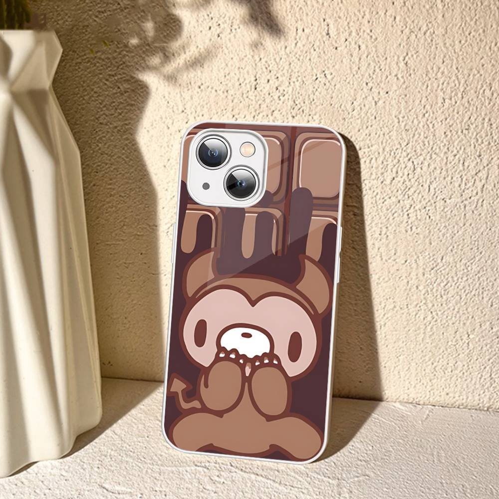 

Popular Kawaii G-gloomyS Bears Tempered Glass For Iphone 14 13 12 11 Pro Mini XS MAX 14Plus X XS XR Cover iphone 14 pro