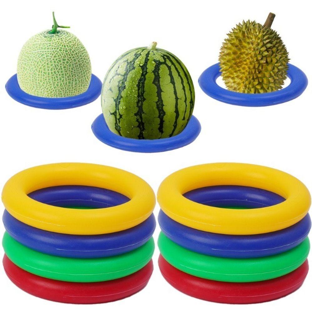 1/5Pcs Anti-Slip Fruit Fixed Ring Wear-resistant Watermelon Ring Fashion Football Display Stand