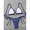 New Bikini Shell Design Women's Swimsuit Strap Style Popular Separate Swimwear Elegant Feminine Beachwear