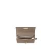 BONAVENTURA Vittoria Compact Wallet in Nobile Leather (Etoupe), Made of Genuine European Leather, Perfect Gift for Women, BWAN44-ET
