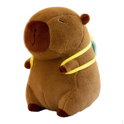 Capybara Plush Cuddle Toy Bedroom Decoration Cartoon Stuffed Animals Sofa