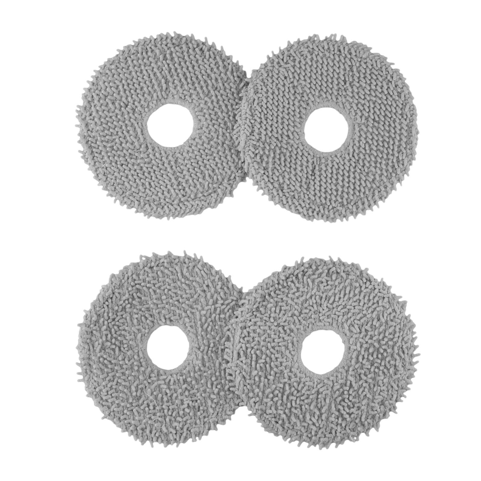 For Conga Model Compatible Microfiber Mop Pads Available in Convenient Sets of Four and Ten Count for Easy Replacement