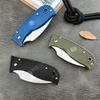 3 Colors Mini Portable Folding Knife D2 Blade Nylon Fiber Handle Sharp Kitchen Essential Fruit Slicing Multi-purpose Knife