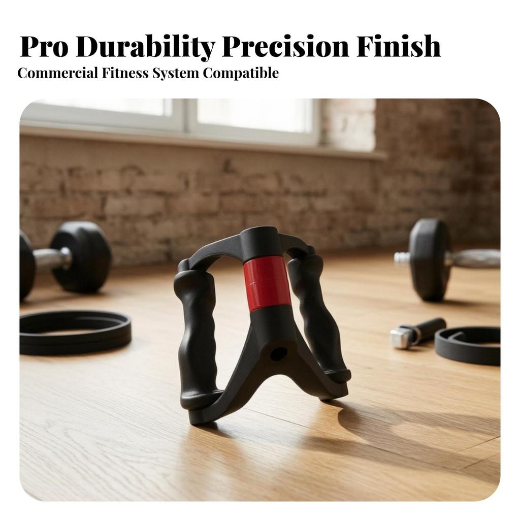 V-Shaped Handle Ergonomic Grip Anti-Slip for Bodybuilders