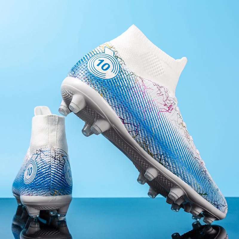 Quality Mbappé Soccer Shoes Durable Light Football Boots Comfortable Outdoor Futsal Soccer Cleats Wholesale Sneakers35-48Sizes