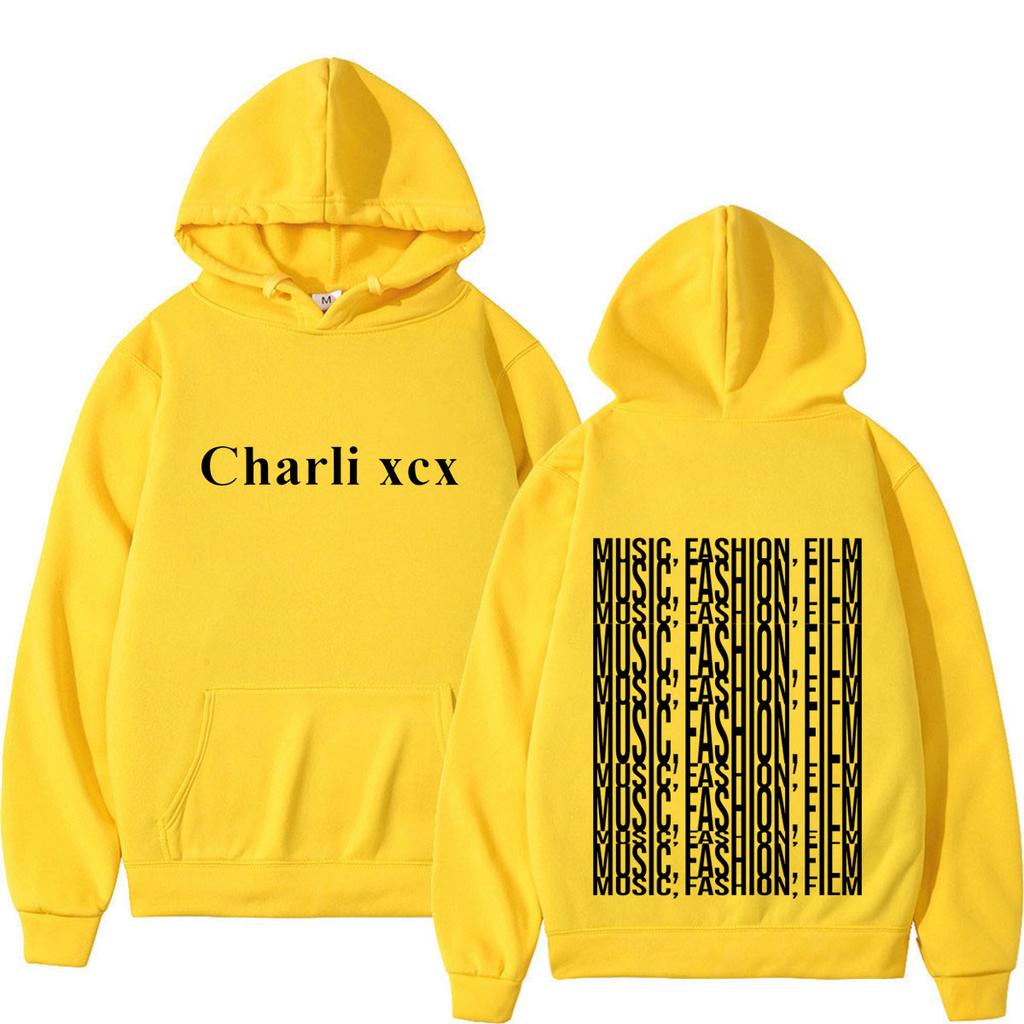 CHARLI XCX Album Tour 2026 Print Hoodie Men Women Fashion Sweatshirt Winter Long Sleeves Casual Vintage High Quality Pullover