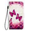 For OnePlus 12 5G Leather Case Pattern Printing Wallet Stand Mobile Cover with Strap