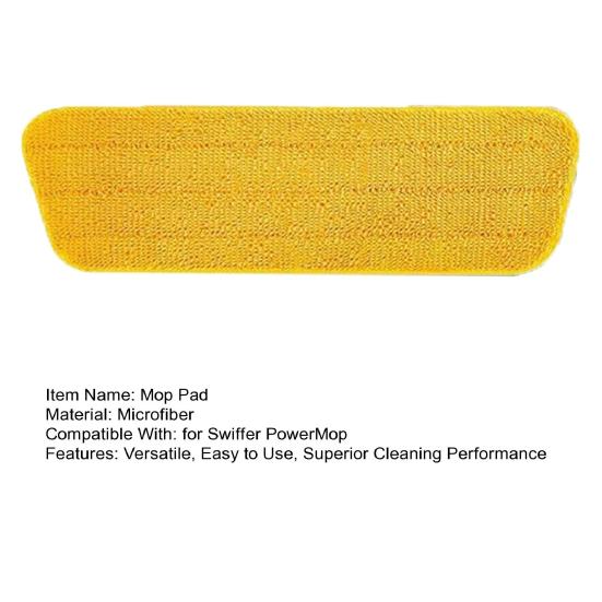 1/4Pcs Mop Pad Efficient Performance Wet/Dry Cleaning Trawl Pads Pet
