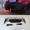 BMW 3 Series G20 Carbon Fiber Rear Diffuser & Tail Wing Kit - Bright Black
