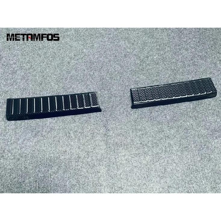 For Toyota Raize -2024 2025 Interior Rear Trunk Bumper Foot Plate Tail Door Sill Scuff Guard Plate Accessories Car Styling