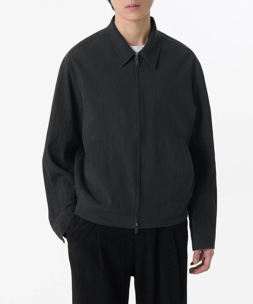 Musinsa Standard Crinkle Blouson Jacket [Dark Grey]