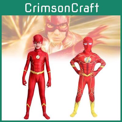 The Flash Cosplay Silk Full Body Suit Roleplay Stage Shows Special Characters