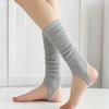 White Foot Socks for Women Spring and Summer, Thin Ballet-style Calf Socks for Slimming, Long Tube Yoga Pile Socks