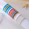 Fashion Multicolor Stackable Rice Bead Bracelet Set For Women Jewelry