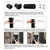 1pc Upgrade Downspout Extender,ABS+PE Folding Telescopic Rainwater Drainage Pipe Connector,Flexible Rain Drain