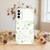 Sommer Grünes Glückliches Vierblättriges Kleeblatt.jpg Handyhülle Transparent Silikon Weich Für SamsungA10,12,20,21S,30,31,40,50,51,52,70,71
