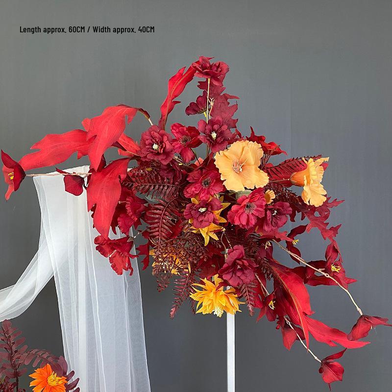 Artificial Wedding Venue Floral Decor for Aisle, Stage, and Reception