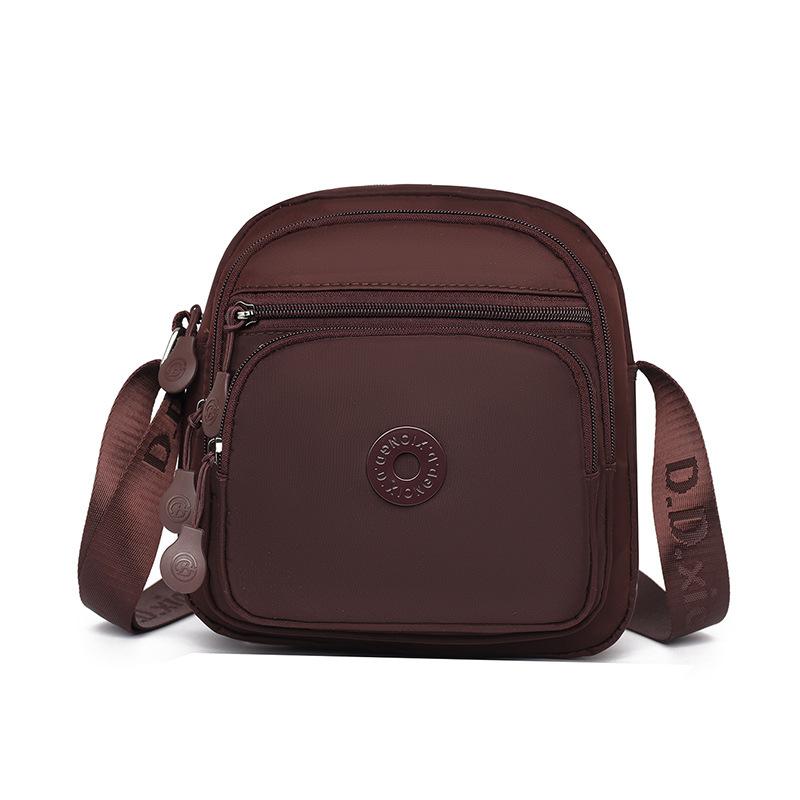 Women's Small Square Bag Solid Color Shoulder Bag Commuter Multi-Function Crossbody Bag