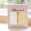 Belmont Bamboo Cotton Mušelín Perfect Swaddle Deka Vnitřní zavinovačka Little Benny 2dílná sada, korejské kojenecké výrobky