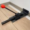 Heavy-Duty Wooden Flooring Installation Tool with Felt, Durable Tool for Installing Laminate Boards, Vinyl, And Wooden Flooring, Black