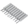 10 Stück Lötkolbenspitzen Ersatz Elektrische Lötstation Schweißgeräte Zubehör mit Loch