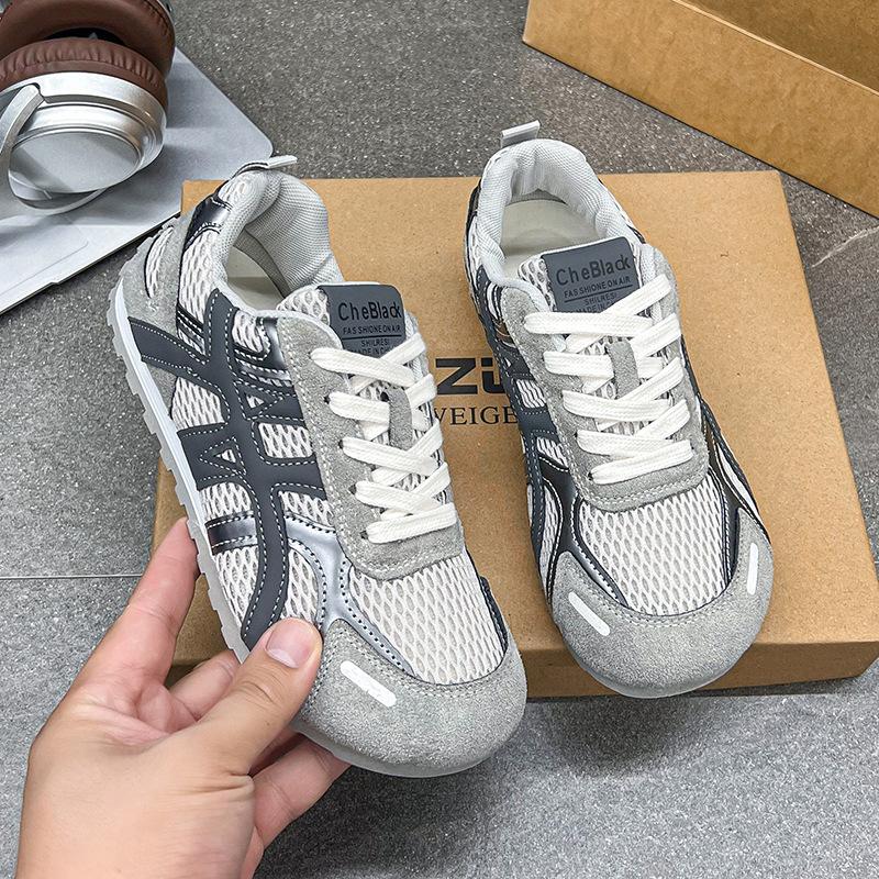 Dexun shoes women's early autumn summer 2025 new thick-soled heightening versatile breathable Forrest Gump shoes casual sports shoes