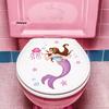 M-1PC Seabed Animals Toilet Sticker WC Self Adhesive Paintings Removable Bathroom Decal Decorative Room Decor Wall Stickers